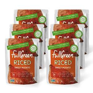 Fullgreen, Vegi Rice, Sweet Potato Rice x 6 Pouches, gluten free - (£5.10 - £5.70 with S&S)