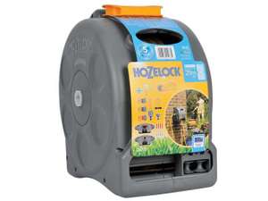 Hozelock 2415 2-n-1 Compact Reel 25 Metres 11.5mm Hose Wall Mount Garden - w/Code, Via App, Sold By FFX Group