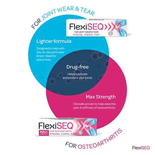 Flexiseq Gel for Osteoarthritis 50g £8 each (Buy 4 and get an extra 5% off) @ Amazon