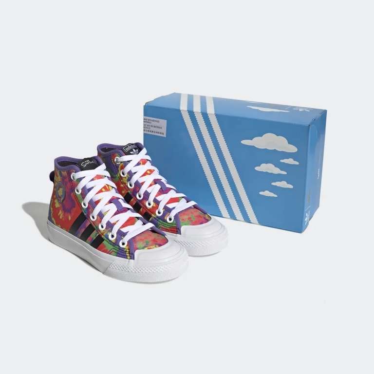The Simpsons x adidas Nizza HI RF Shoes - £35.91 delivered with code (AdiClub Members) @ adidas