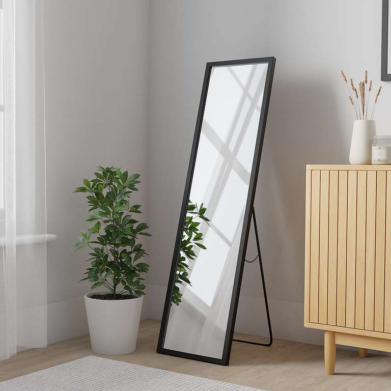 Essentials Free Standing Mirror, 123cm x 32cm £15.40 + free click and collect @ Dunelm