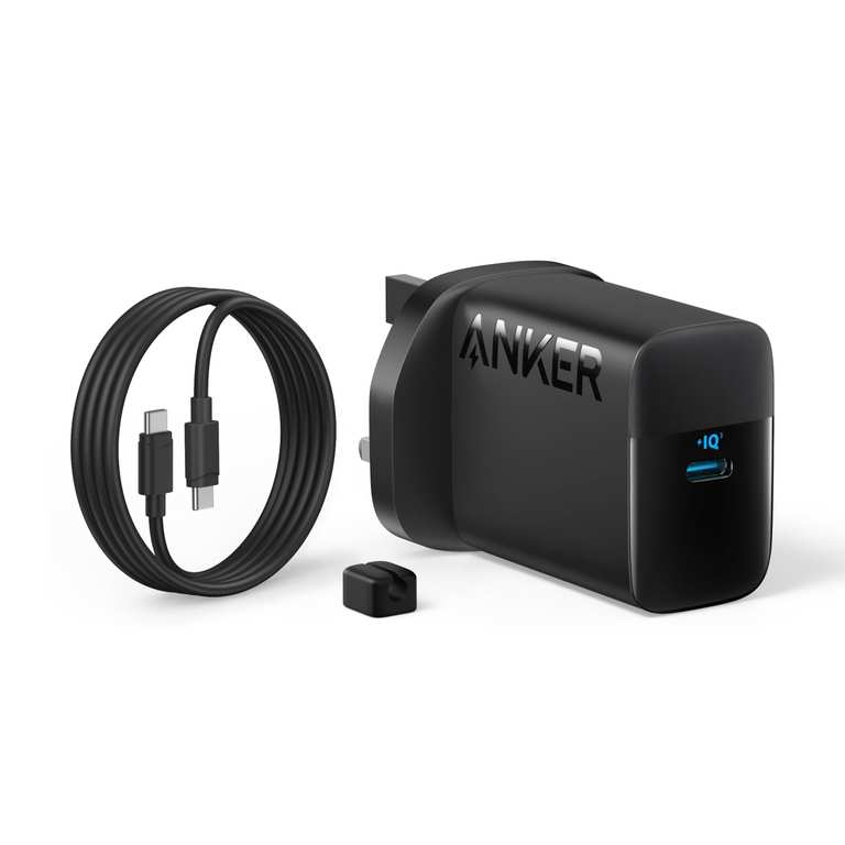 Anker 45W USB C PPS Fast Charger 2.0, 5 ft USB C to C Cable Included - Prime Member Price - Sold by AnkerDirect UK FBA