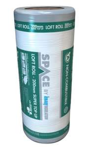 Knauf Insulation Super Top Up 200mm Loft Roll - 5.61m² (Free click and collect)