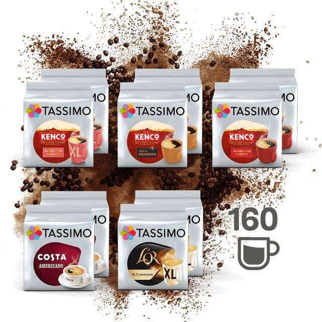 Tassimo Pods - Best of Black - 10 Packs for £36.23 @ Tassimo