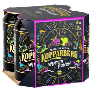 Kopparberg Winter Punch Premium Cider x4 330ml