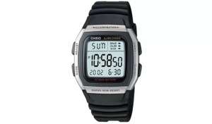 Casio Men's Power LCD Digital Black Resin Strap Watch