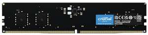 Crucial RAM CT8G48C40U5 8GB DDR5 4800MHz CL40 Desktop Memory, Black - £33.99 @ Amazon