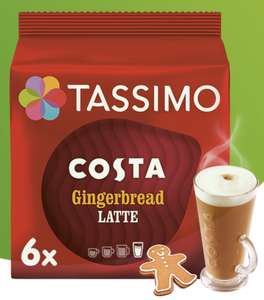 Tassimo Costa Coffee Pods 6pk - Gingerbread Latte (Clearance) - £2 @ B&M (Manchester)
