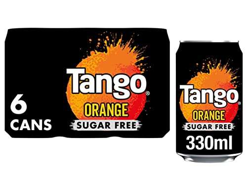 Tango Orange Sugar Free, 6 x 330ml £2 at Amazon