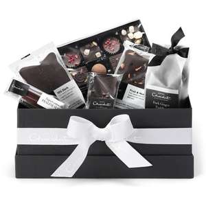 The All Dark Vegan Chocolate Hamper Collection £18.70 delivered @ Hotel Chocolat