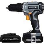 Bauker 18V Cordless Brushless Combi Drill 2 x 2.0Ah 38 Free