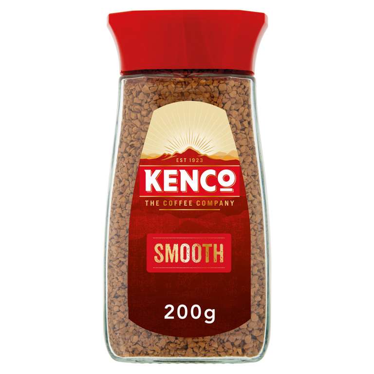 Kenco Smooth Instant Coffee 200g (all varieties) - £5.50 @ Sainsbury's