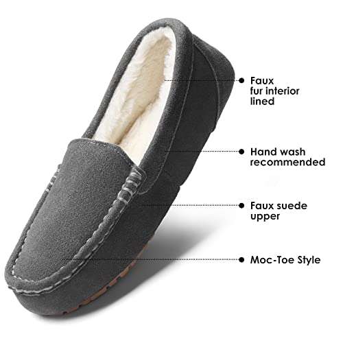 DREAM PAIRS Women's Slippers in Grey/Chestnut/Black £11.92 delivered, using voucher @ Amazon / dreampairsEU