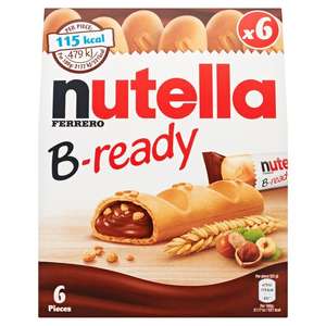 Nutella B - Ready 6 Pieces 132g £1.50 @ Morrisons