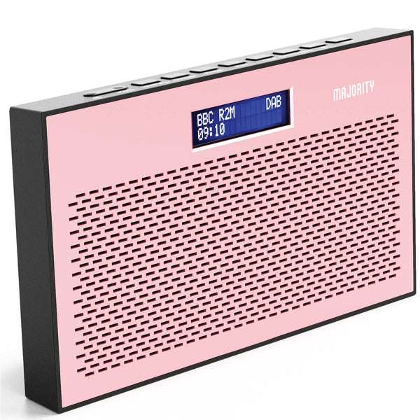 Majority Histon II Portable DAB Radio DAB/DAB+ & FM Compact Battery Mains Rose - Refurbished £17.99 @ XSOnly