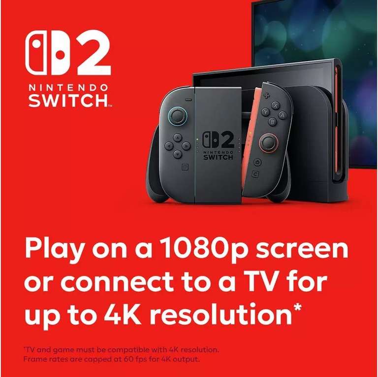 Nintendo Switch 2 Console Very Good Refurbished at Argos UK Mainland ...