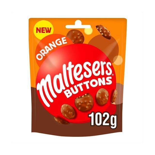 Maltesers Orange Buttons - 102g 2 for £1 @ Farmfoods [Ipswich]