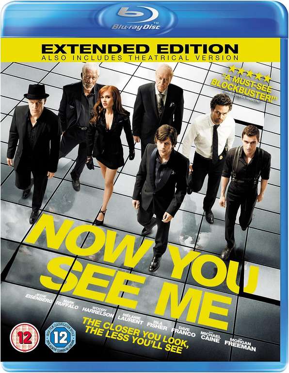 Now You See Me Blu Ray Used - Free click & collect