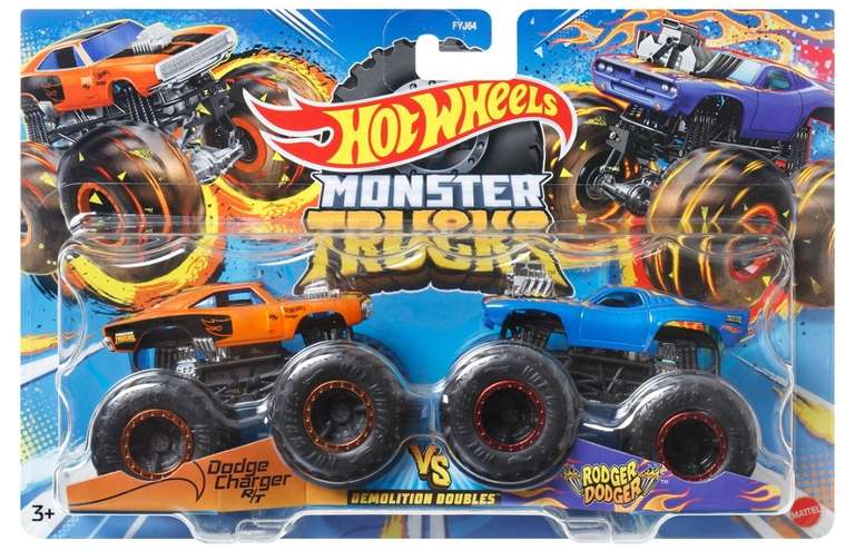 Hot Wheels Monster Truck, radio control Rodger Dodger 1:24 Scale