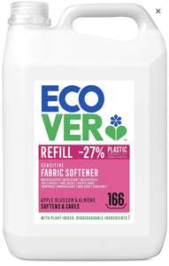 Ecover Fabric Softener Refill Apple Blossom & Almond, 166 Washes - £7.50 / £6.75 Subscribe & Save @ Amazon