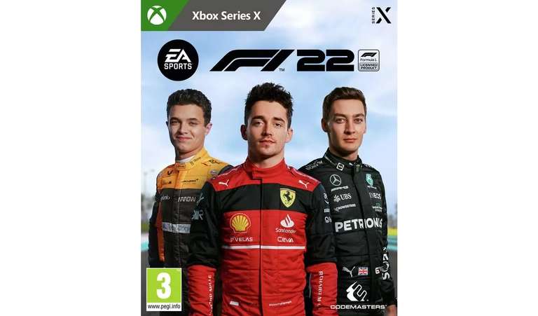 F1 22 Xbox One Game or F1 22 Xbox Series X Game C&C