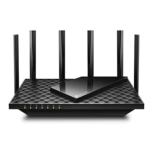 TP-Link AXE5400 Tri-Band Wi-Fi 6E Router, Wi-Fi Speed up to 5400 Mbps, 5x Gigabit Port, 1× USB 3.0 Port, 1.7 GHz Quad-Core CPU