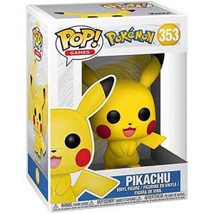 Funko Pop! Games: Pokemon S1- Yellow Pikachu Anime Toy Figure - £7.50 @ Amazon