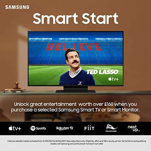 Samsung 55 Inch BU8000 UHD Crystal 4K Smart TV (2022) £409 - Sold by Reliant Direct / Fulfilled By Amazon