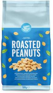 Happy Belly Roasted and Salted Peanuts 1 x 500gram £2.44 or £2.32 with Subscribe & Save @ Amazon