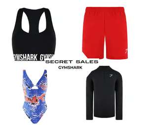 Up to 63% off Gymshark + Extra 10% off with code