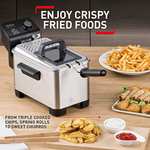 Tefal Deep Fryer Easy Pro, Stainless Steel, 3L capacity, 1.2kg, 4 Portions, 2100W, Semi Pro, Kitchen Fryer