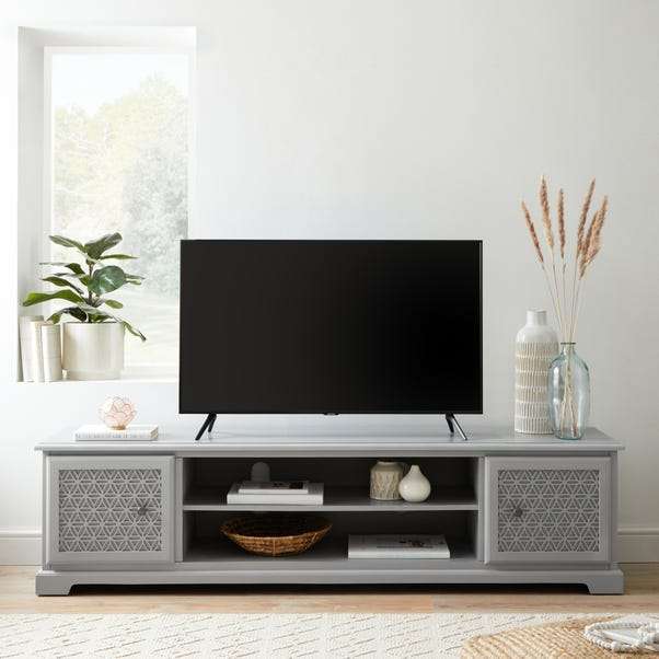 Grey Extra Wide TV Stand Unit - £159.45 delivered @ Dunelm