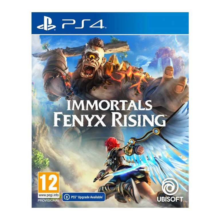 Immortals: Fenyx Rising PS4 - Free PS5 Upgrade - Using Code