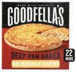 Goodfella's Deep Pan Cheese Pizza 421g / Goodfella's Deep Pan Baked Pepperoni Pizza 411g £2.50 each or (4 for £5)