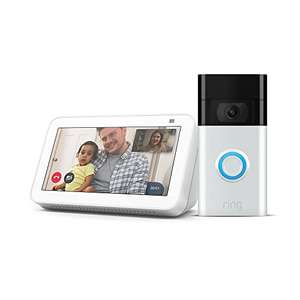 Ring Video Doorbell (Battery) + Echo Show 5 £59.99 Prime Exclusive @ Amazon