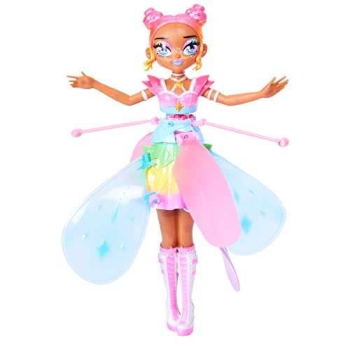 HATCHIMALS Pixies, Crystal Flyers Rainbow Glitter Idol Magical Flying Toy Doll £14.99 at Amazon