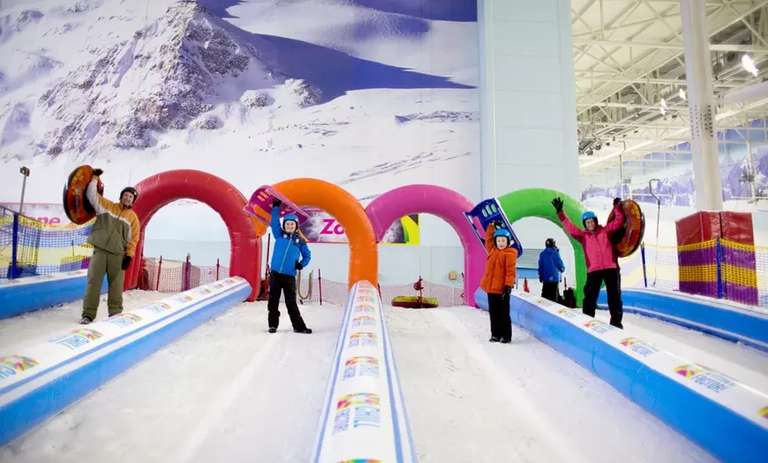 60-Minute Snow Park Pass for Up to Four including helmet - £31.96 / One person - £10.36 @ Chill Factore, Manchester / Groupon