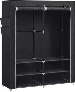 Songmics Freestanding Covered Wardrobe Storage Unit - Sold by Songmics Home UK (Prime Exclusive)