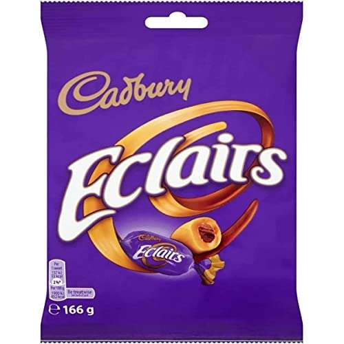 Cadbury Eclairs Classic Chocolate Bag, 166g £1 @ Amazon