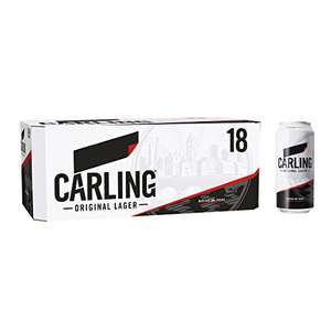 Carling Original Lager 18 x 440ml - £10.01 (Discount at Checkout) @ Amazon