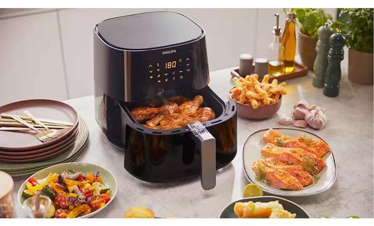 Philips Airfryer Essential XL Connected - 6.2 L, Smart wifi connected (NutriU App) - £120 with code @ Philips
