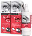 Hycosan Extra - Double Pack - Preservative Free Eye Drops - Sodium Hyaluronate 0.2% - for Treatment of Dry Eyes - 2x7.5ml : £15.40 @ Amazon