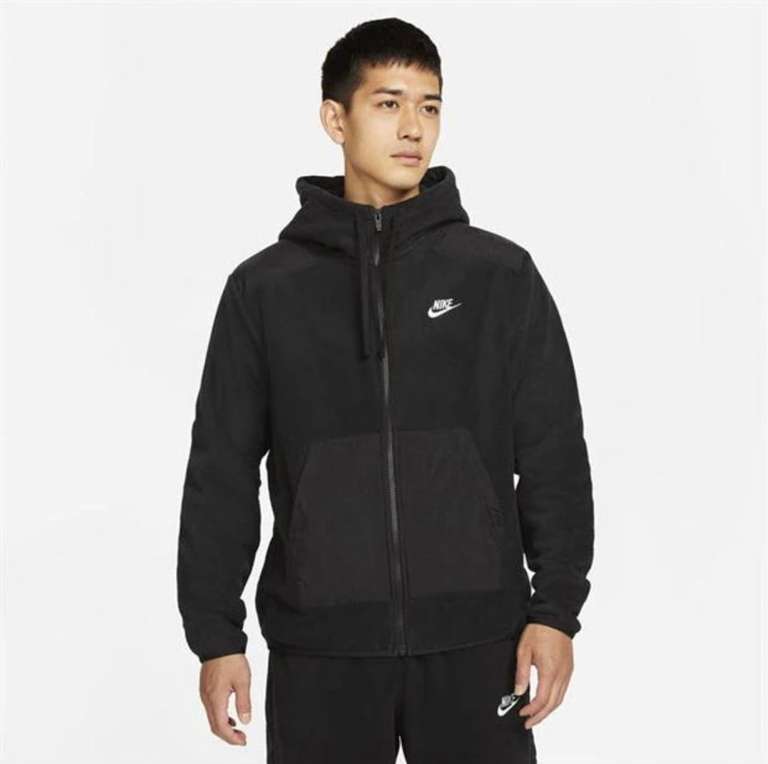 Nike Sportswear Style Essentials+ Men's Polar Fleece Full-Zip Hoodie - Size S & M