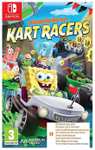 Nickelodeon Kart Racers Nintendo Switch Game + FREE Racing Wheels