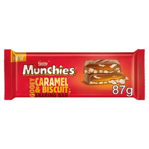 Munchies Gooey Caramel & Biscuit Bar (Gluten-free) £1 @ Iceland