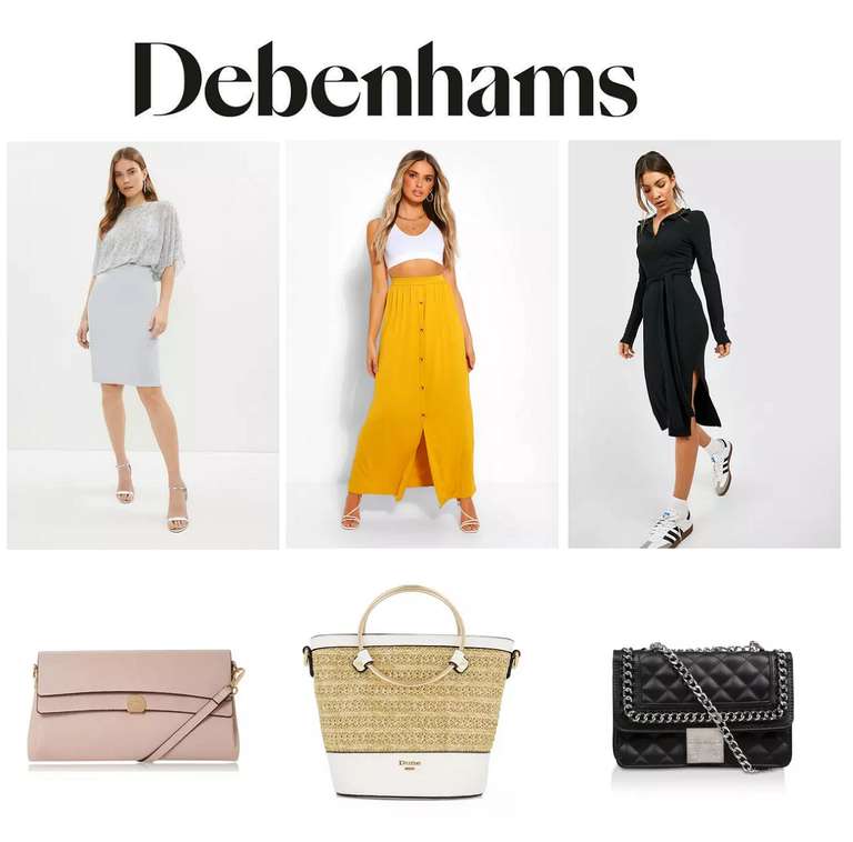 Up to 85% Off Sale + Free Delivery (No Minimum Spend With Code) @ Debenhams