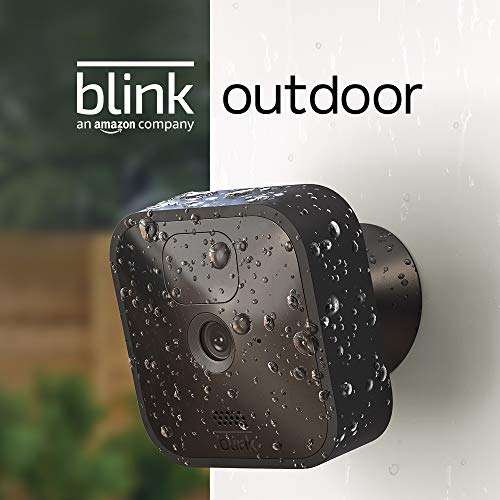 Blink Outdoor | Wireless, weather-resistant HD security camera - £44.99 With 50% Voucher (selected accounts) @ Amazon