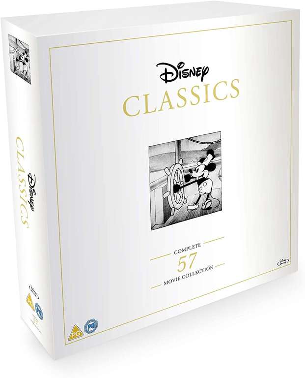 Disney Classics Complete Collection (57 Disc Collection) (2020) Blu-ray £164.99 + £2.99 delivery @ Zavvi