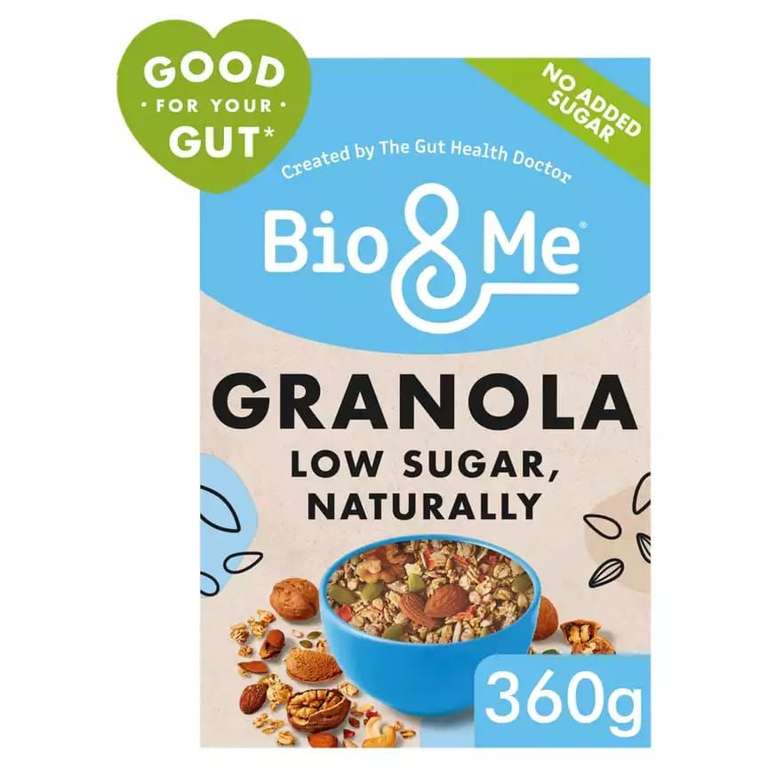 Bio & Me Low Sugar, Naturally Gut-Loving Granola