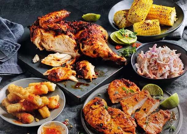 Chicken Deluxe Family Dine In - 2 Mains + 4 Extras / Sides Serves 4 For £15 @ Marks & Spencer (M&S)